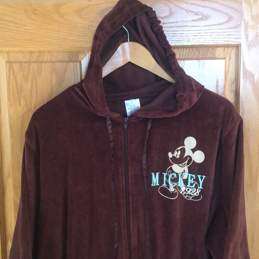 Disney Mickey Mouse 2XL zip up hoodie